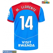 Atletico Madrid Marcos Llorente #14 3rd trikot 2025-26 Kurzarm